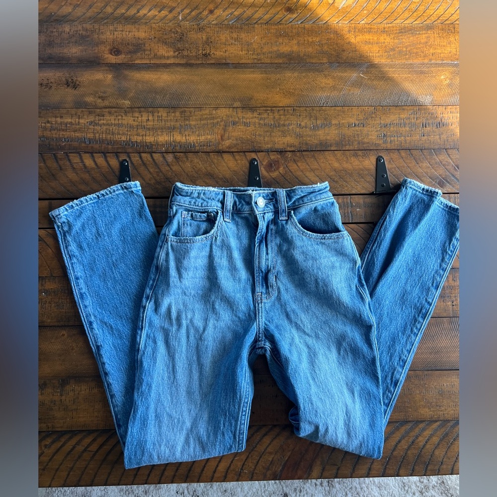 Hollister ultra high-rise 90s straight 000S W 23S